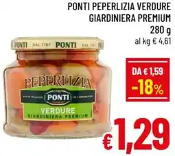A&O Ponti peperlizia verdure giardiniera premium offerta