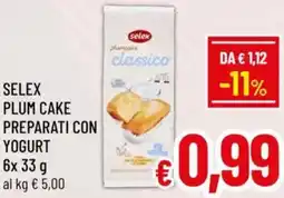 A&O Selex plum cake preparati con yogurt offerta