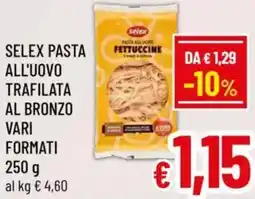 A&O Selex pasta all'uovo trafilata al bronzo offerta