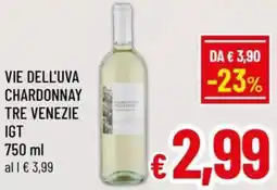 A&O Vie dell'uva chardonnay tre venezie igt offerta