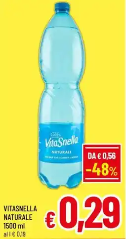 A&O Vitasnella naturale offerta