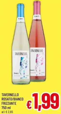 A&O Tavernello rosato/bianco frizzante offerta