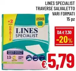 A&O Lines specialist traverse salvaletto offerta