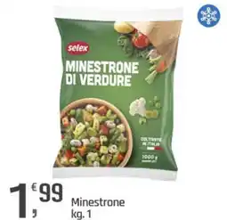 Supermercati Dok Selex minestrone offerta