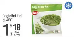 Supermercati Dok Fagiolini Fini SELEX offerta