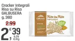 Supermercati Dok Cracker Integrali Riso su Riso GALBUSERA offerta