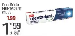 Supermercati Dok Dentifricio MENTADENT offerta