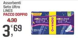 Supermercati Dok Assorbenti Seta Ultra LINES offerta