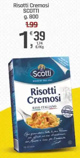 Supermercati Dok Risotti Cremosi SCOTTI offerta