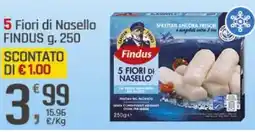 Supermercati Dok 5 Fiori di Nasello FINDUS offerta