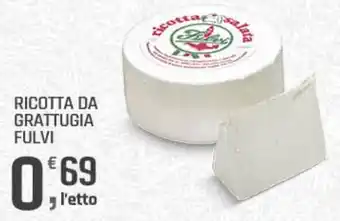 Supermercati Dok Ricotta da grattugia FULVI offerta