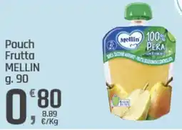 Supermercati Dok Pouch Frutta MELLIN offerta