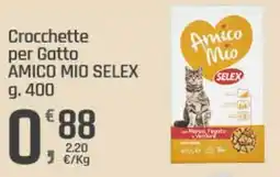 Supermercati Dok Crocchette per gatto amico mio SELEX offerta