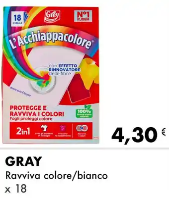 GRAY Ravviva colore/bianco x18