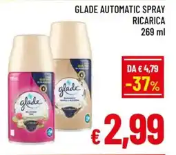 A&O Glade automatic spray ricarica offerta