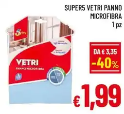 A&O Super5 vetri panno microfibra 1 pz offerta