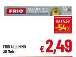 A&O Frio allumino 30 metri offerta