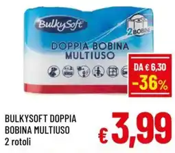 A&O Bulkysoft doppia bobina multiuso 2 rotoli offerta