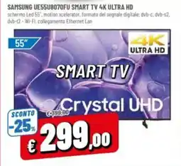 A&O SAMSUNG UE55U8070FU SMART TV 4K ULTRA HD offerta