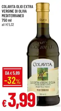 IperFamila Colavita olio extra vergine di oliva mediterraneo offerta