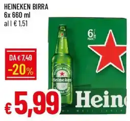 IperFamila Heineken birra offerta