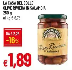 IperFamila La casa del colle olive riviera in salamoia offerta