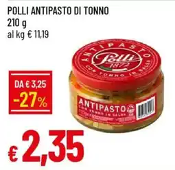 IperFamila Polli antipasto di tonno offerta