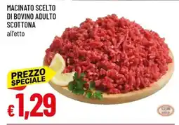 IperFamila Macinato scelto di bovino adulto scottona offerta