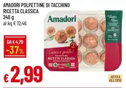IperFamila Amadori polpettine di tacchino ricetta classica offerta