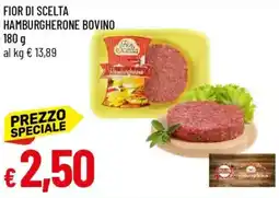 IperFamila Fior di scelta hamburgherone bovino offerta