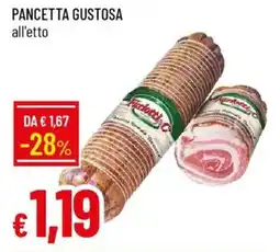 IperFamila Pancetta gustosa offerta