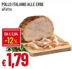 IperFamila Pollo italiano alle erbe offerta