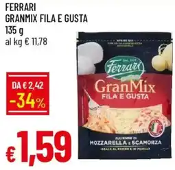 IperFamila Ferrari granmix fila e gusta offerta