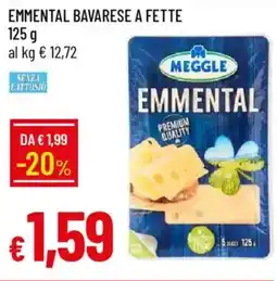 IperFamila Emmental bavarese a fette offerta