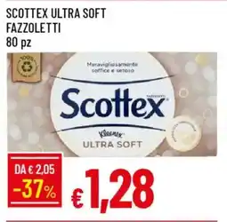 IperFamila Scottex ultra soft fazzoletti 80 pz offerta