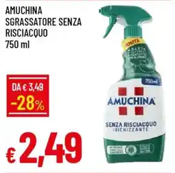 IperFamila Amuchina sgrassatore senza risciacquo offerta