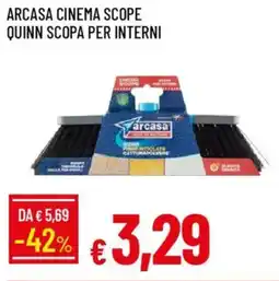 IperFamila Arcasa cinema scope quinn scopa per interni offerta