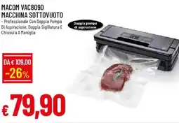 IperFamila MACOM VAC8090 MACCHINA SOTTOVUOTO offerta