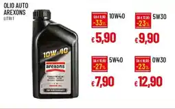 IperFamila Olio auto AREXONS 10W40 offerta