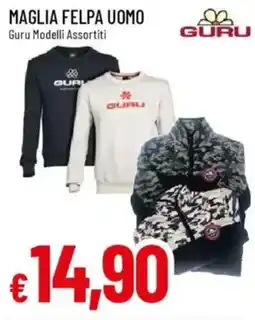IperFamila Guru maglia felpa uomo offerta