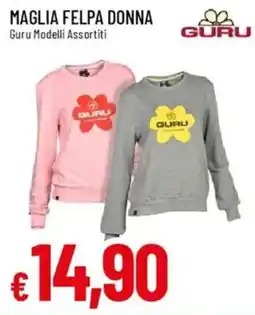 IperFamila Maglia felpa donna GURU offerta