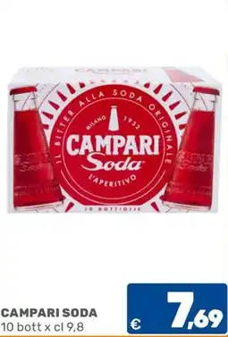 C+C Cash and Carry Campari soda offerta
