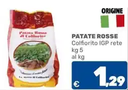 C+C Cash and Carry PATATE ROSSE Colfiorito IGP rete offerta