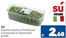 C+C Cash and Carry SU Rucola Lavata e Pronta per il Consumo in Vaschetta offerta