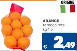 C+C Cash and Carry ARANCE tarocco rete offerta