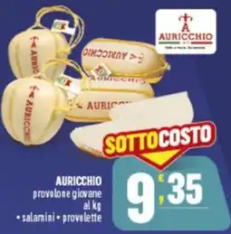 Gruppo di Palo AURICCHIO provolone giovane offerta