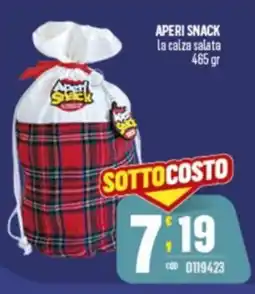 Gruppo di Palo APERI SNACK la calza salata offerta