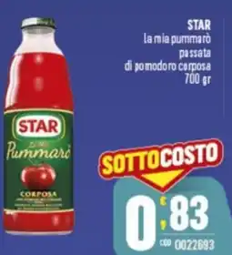 Gruppo di Palo STAR la mia pumma rò passata di pomodoro corposa offerta