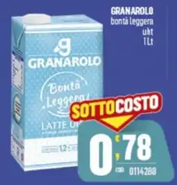 Gruppo di Palo GRANAROLO bontà leggera UHT offerta