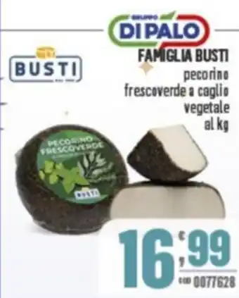 Gruppo di Palo FAMIGLIA BUSTI pecorino frescoverde a caglio vegetale offerta